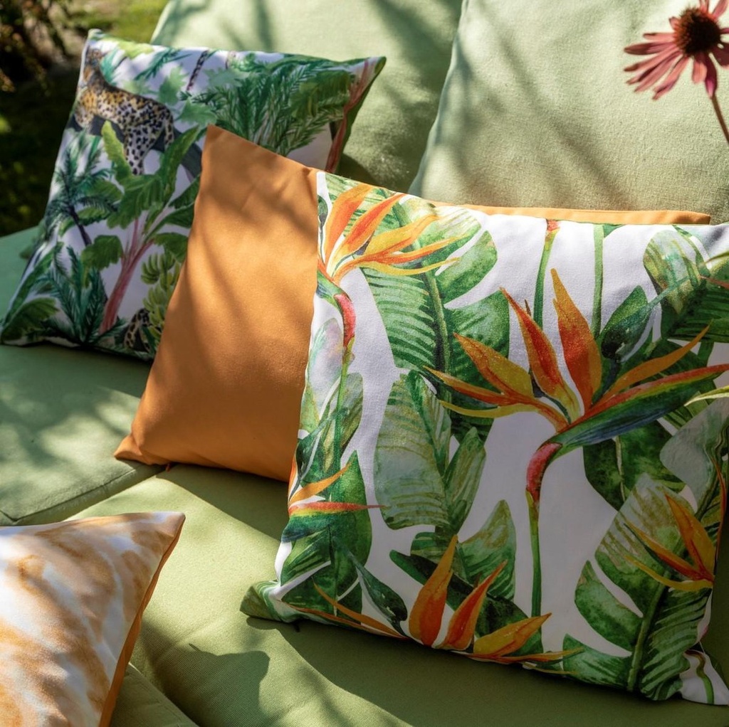 SAVA - Cousin décoratif outdoor Péridot 45x45 cm
