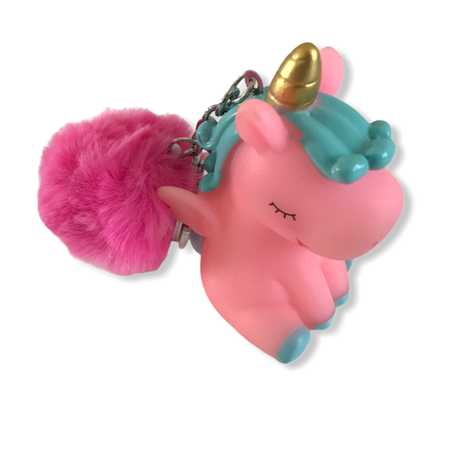 [PCLFUCHSIA] Porte-clés licorne Fuchsia